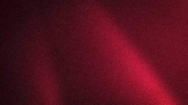 Canlı, koyu kırmızı soyut bir zemin, köşegen ışık demeti ve kumlu dokusu var. Yaratıcı tasarımlar için güçlü ve kasvetli bir zemin