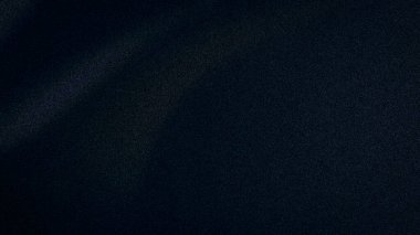 Koyu mavi ve siyah tonlara sahip koyu, soyut bir 4K arka plan. Kumlu bir doku dengesizlik ve modern estetik için derinlik ekler.