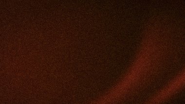 Koyu kahverengi ve yumuşak turuncu tonlara sahip koyu, soyut bir 4K arka plan. Kumlu bir doku dengesizlik ve modern estetik için derinlik ekler.