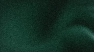 Derin zümrüt ve siyah tonlara sahip koyu, soyut bir 4K gradyan, karmaşık dijital arkaplanlar için ideal.