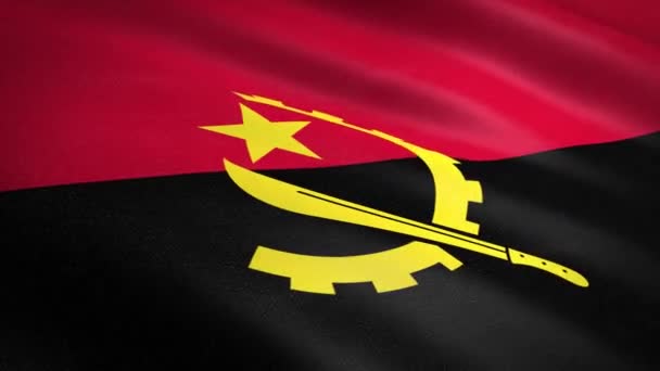 Angola lazo de vídeo sin fisuras. Lazo sin costura con textura de tejido altamente detallada. Loop listo en resolución HD — Vídeos de Stock