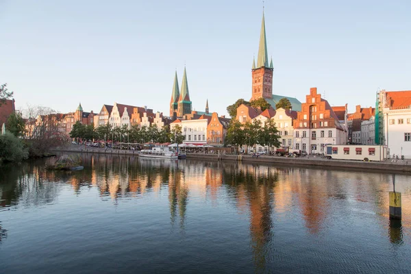 Ciudad Hanseática Lubeck — Foto de Stock