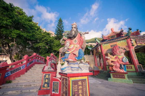 Hong Kong Nov 2018 Large White Guan Yin Goddess Statue — Stock Photo, Image