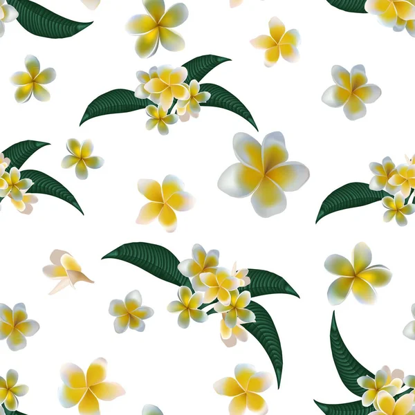 Çiçek desenli sorunsuz. Vektör hisse senedi.