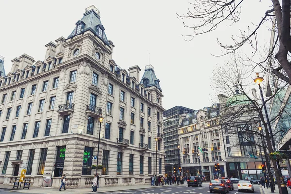 Londres Reino Unido Abril 2018 Vista Haymarket Street Ciudad Westminster — Foto de Stock