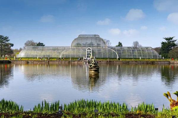 Londres Reino Unido Abril 2018 Palm House Emblemático Invernadero Victoriano — Foto de Stock