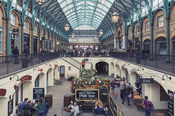 London April 2018 Interior Covent Garden Market Place Fashionable Retail — Stock Photo, Image