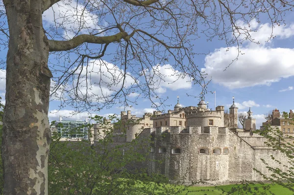 Londres Reino Unido Abril 2018 Vista Exterior Del Palacio Real — Foto de Stock