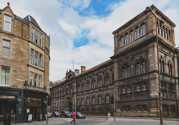 Edimburgo Scozia Aprile 2018 Edificio Esterno Dell Università Edimburgo All — Foto Stock