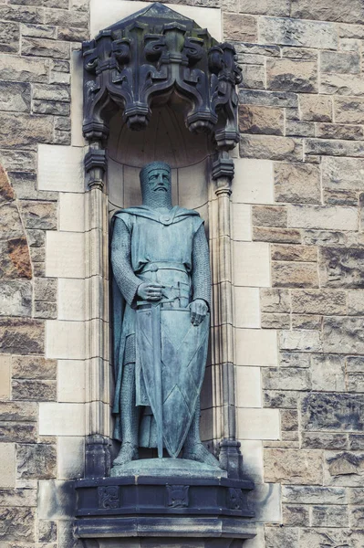 Edimburgo Escocia Abril 2018 Estatuas William Wallace Por Alexander Carrick —  Fotos de Stock