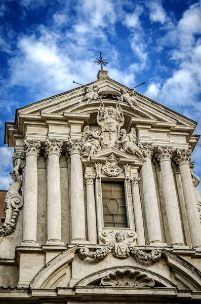 Egyház Santi Vincenzo Anastasio Trevi Róma Olaszország — Stock Fotó