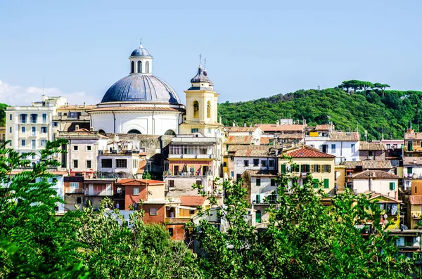 Vue Sur Ville Ariccia Située Près Rome Italie — Photo