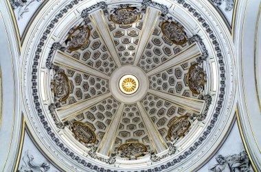 St Thomas Kilisesi kubbe. Castel Gandolfo. İtalya.