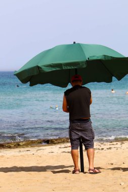 şemsiye yağmur ve sıcak İsrail güneş koruma için 