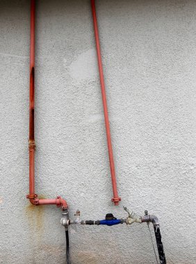 Metal su yangın söndürme için boru 