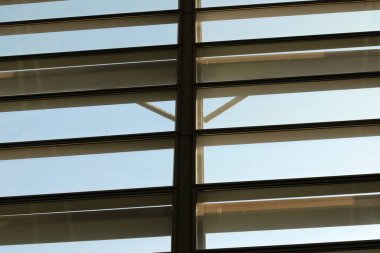 Bina geometrik inşaat metal ve cam 