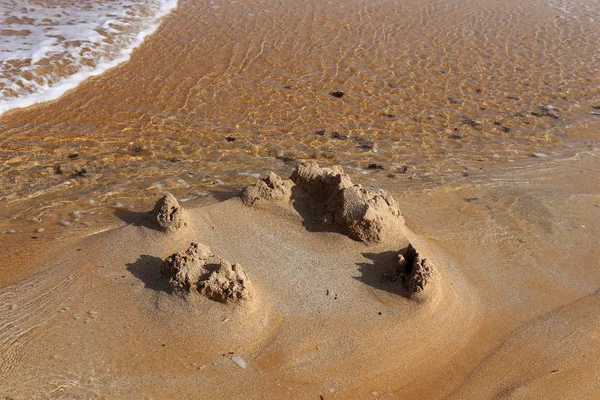 Coast Mediterranean Sea North Israel — Stock Photo, Image