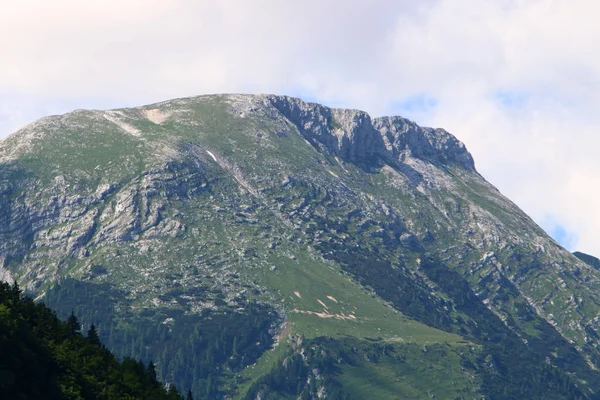Юлианские Альпы Горный Хребет Отрог Альп Расположенный Словенской Области — стоковое фото
