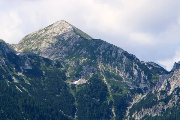 Juliska Alperna Bergskedja Sporre Alperna Ligger Den Slovenska Regionen Kraina — Stockfoto