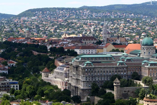From the Gellrt Hill you can see the Danube and Budapest, the capital of Hungary.