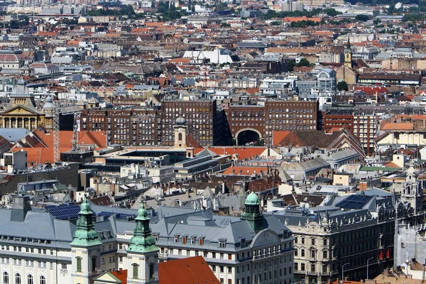 Colline Gellrt Vous Pouvez Voir Danube Budapest Capitale Hongrie — Photo