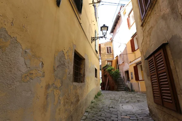 Piran Uma Cidade Eslovênia Península Ístria Costa Adriático — Fotografia de Stock