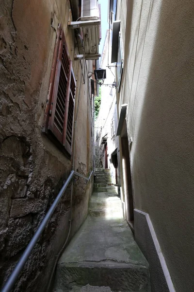 Piran Een Stad Slovenië Het Schiereiland Van Istrië Aan Adriatische — Stockfoto