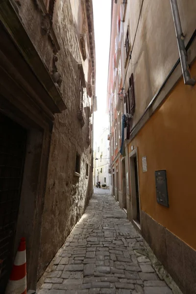 Piran Een Stad Slovenië Het Schiereiland Van Istrië Aan Adriatische — Stockfoto