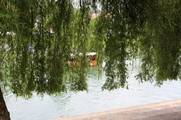 Merkezi Ljubljana, Slovenya başkenti Ljubljanica nehir akar 