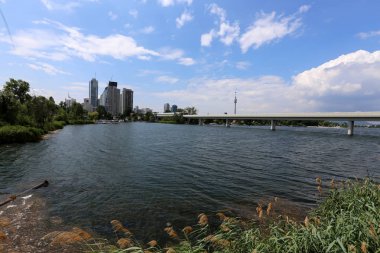 Viyana, Avusturya başkenti eski tuna 