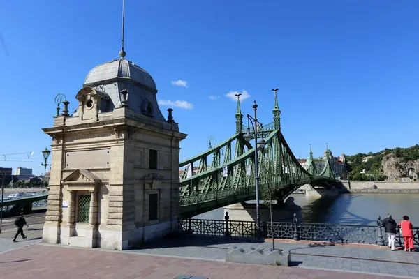 Budapešť Hlavní Město Maďarska Město Březích Dunaje — Stock fotografie