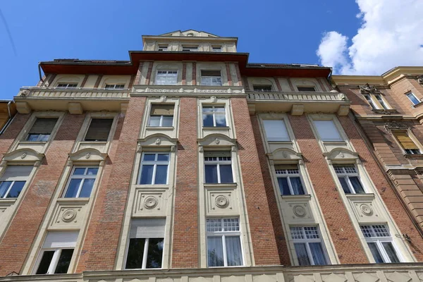 Budapeste Capital Hungria Uma Cidade Margens Danúbio — Fotografia de Stock