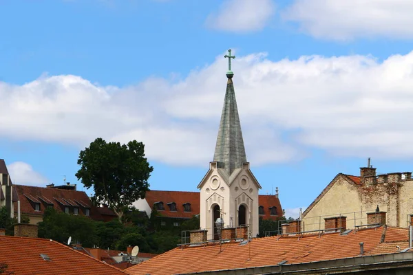 Budapeszt Stolica Węgier Miasta Nad Brzegiem Dunaju — Zdjęcie stockowe