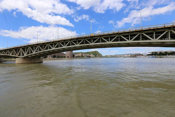 Budapest Huvudstaden Ungern Stad Vid Stranden Donau — Stockfoto