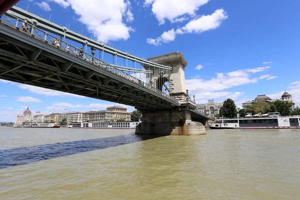 Budapest Capital Hungría Una Ciudad Orillas Del Danubio — Foto de Stock