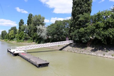 Budapeşte Macaristan, Tuna Nehri kıyısında bir şehir başkentidir 