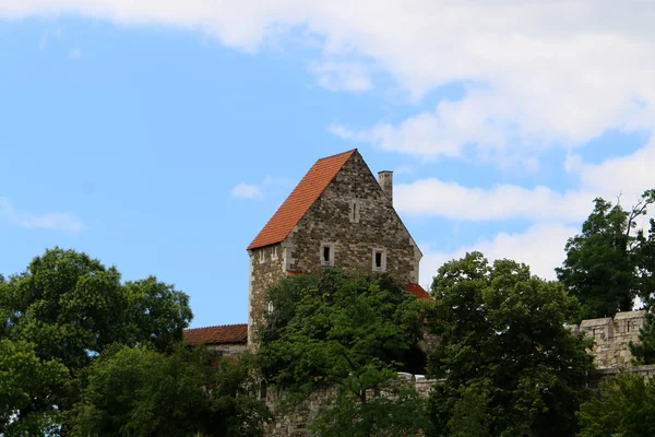 Budapest Huvudstaden Ungern Stad Vid Stranden Donau — Stockfoto