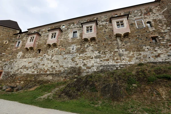 Ljubljana Castle Slovenya Ljubljana Şehir Bakan Bir Tepe Üzerinde Ortaçağ — Stok fotoğraf