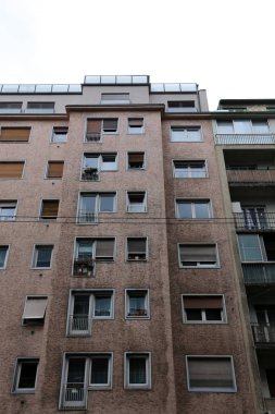 Viyana, Avusturya başkenti sokaklarında yürümek 