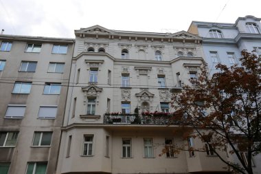 Viyana, Avusturya başkenti sokaklarında yürümek 