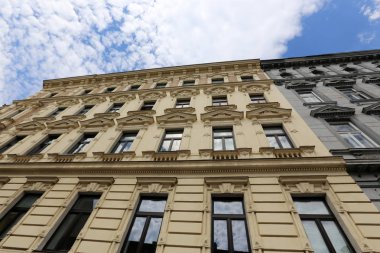 Viyana, Avusturya başkenti sokaklarında yürümek 