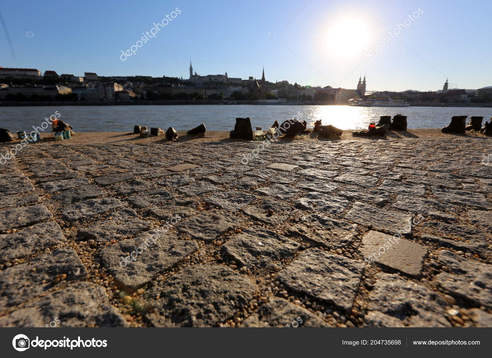 Shoes Embankment Danube Memorial Memory Victims Holocaust