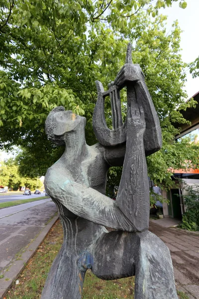 Spaziergang Stadtrand Von Ljubljana Der Hauptstadt Sloweniens — Stockfoto