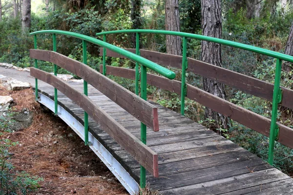 Puente Una Estructura Artificial Erigida Sobre Obstáculo — Foto de Stock