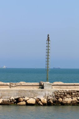 Büyük su depoları sahil seyir donanımları bir deniz feneri olduğunu 