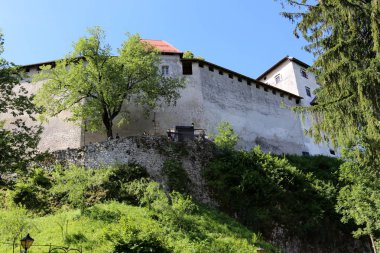 taş ve beton eski bir kale duvarına ortress 