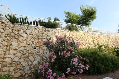 taş ve beton eski bir kale duvarına ortress 