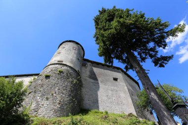 taş ve beton eski bir kale duvarına ortress 