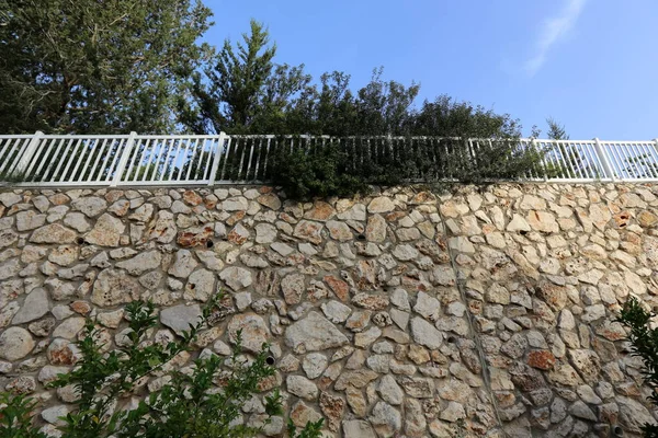 taş ve beton eski bir kale duvarına ortress 