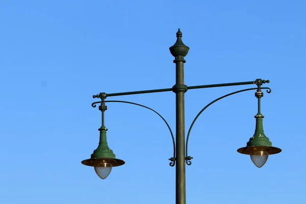 Вулична Лампа Портативне Або Стаціонарне Штучне Джерело Світла — стокове фото